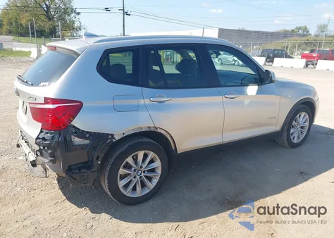 2016 BMW X3 xDrive28I z USA, uszkodzony, nr VIN 5UXWX9C53G0D68430